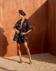 ORGANZA SHIRT X MINI SKIRT