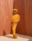 AYANA DRAPPED TOP X WRAPPER