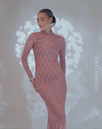 IRIS MESH DRESS