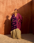 WANNI FUGA SIGNATURE KAFTAN ADIRE