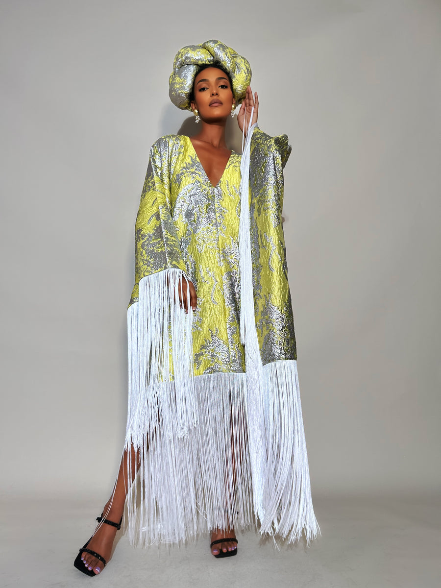 SIGNATURE KAFTAN JACQUARD