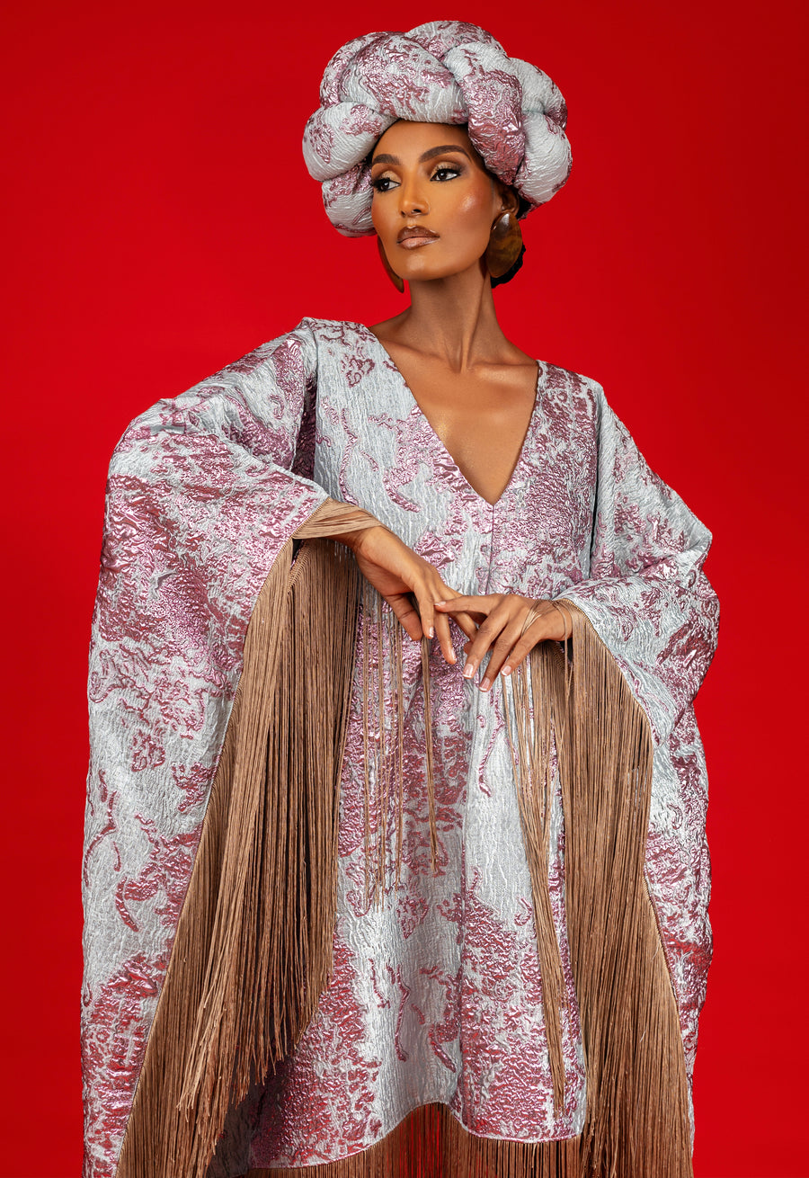 SIGNATURE KAFTAN JACQUARD