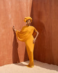 AYANA DRAPPED TOP X WRAPPER