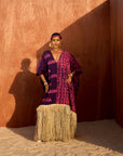 WANNI FUGA SIGNATURE KAFTAN ADIRE