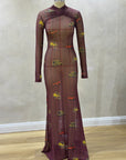 IRIS MESH DRESS ONLY