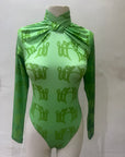 IRIS LYCRA BODY SUIT DEGRADED