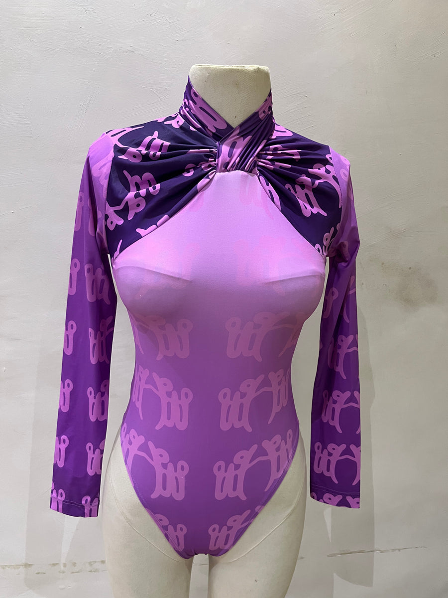 IRIS LYCRA BODY SUIT DEGRADED