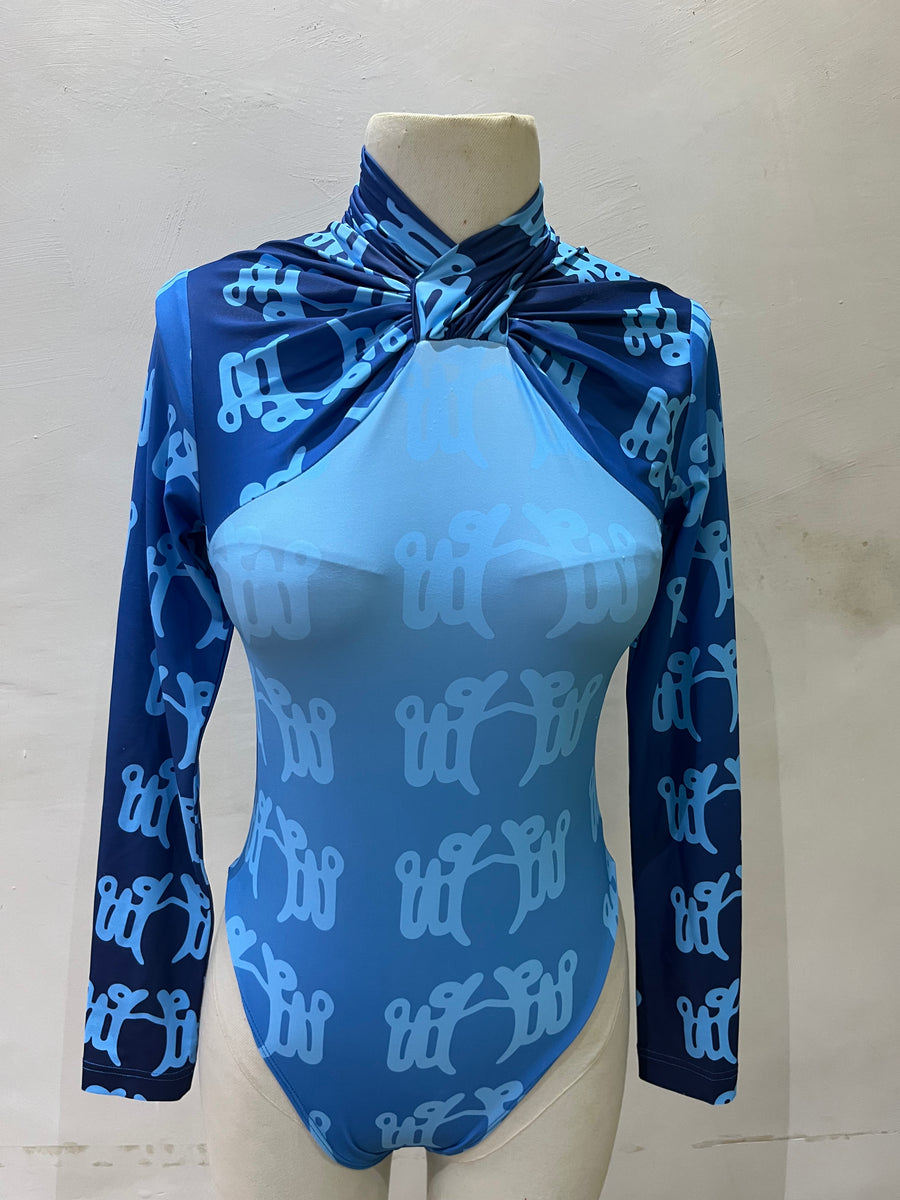 IRIS LYCRA BODY SUIT DEGRADED