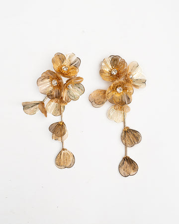 FLOWER DROP EARRING