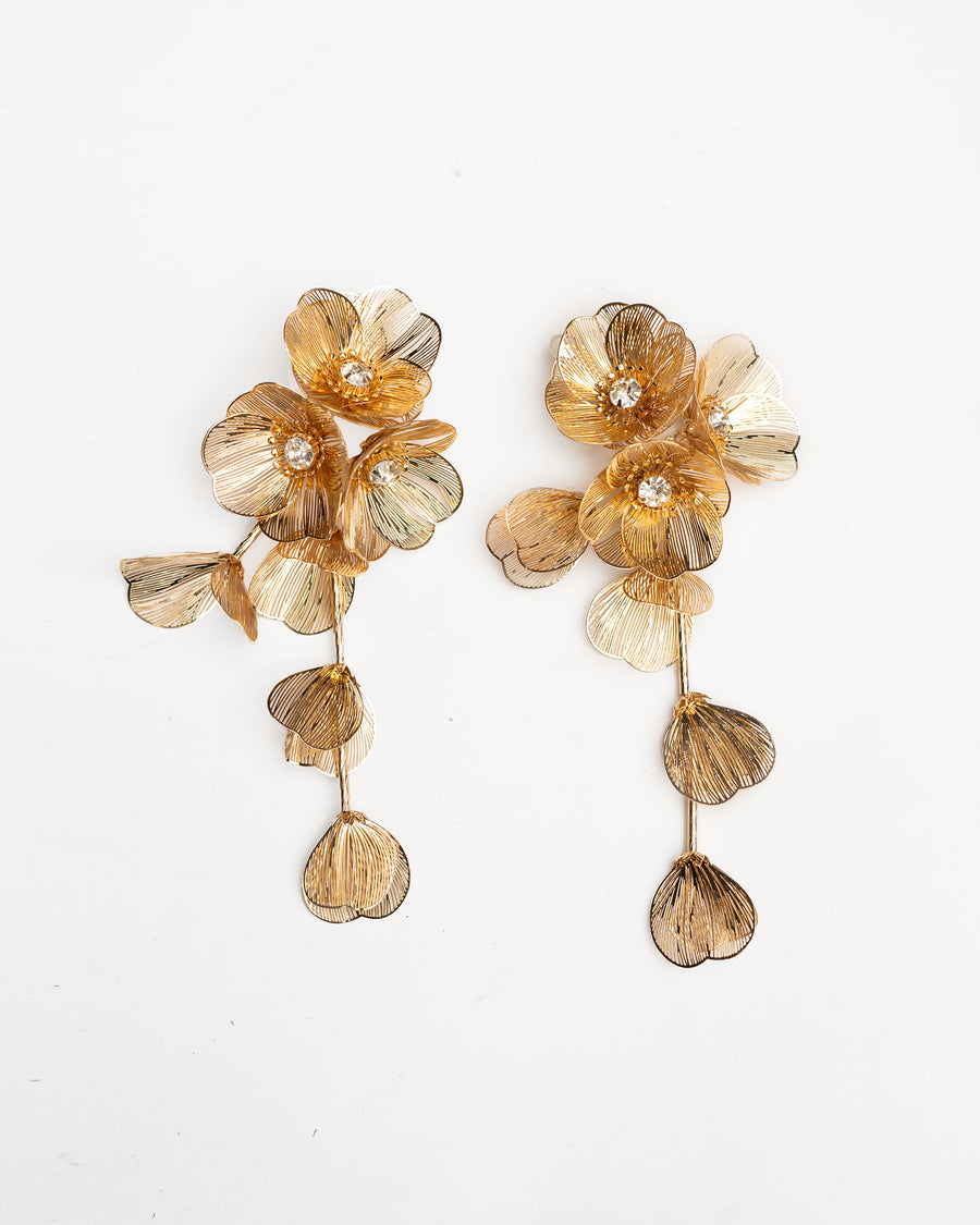 FLOWER DROP EARRING